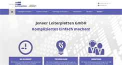 Desktop Screenshot of jlp.de